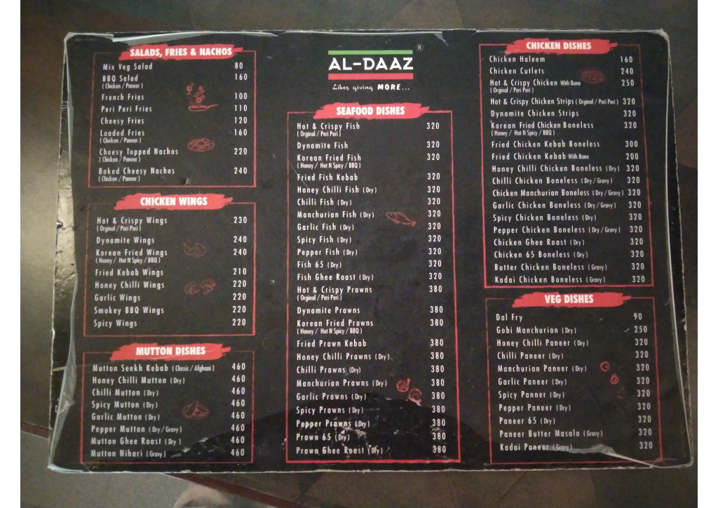 AL-DAAZ KORAMANGALA, photo 4 of 8 posted by diners