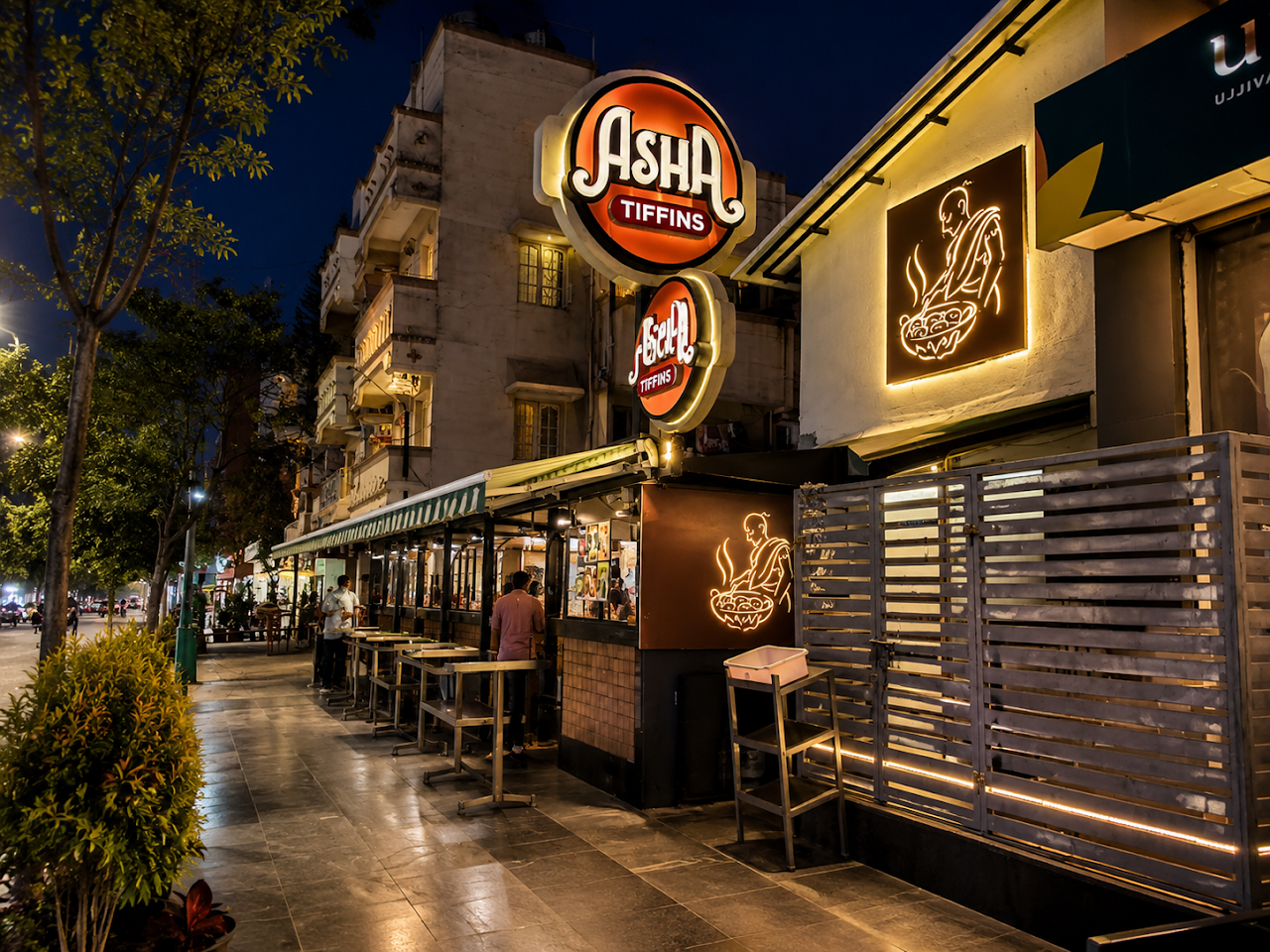 A photo of Asha Tiffins, posted by a diner