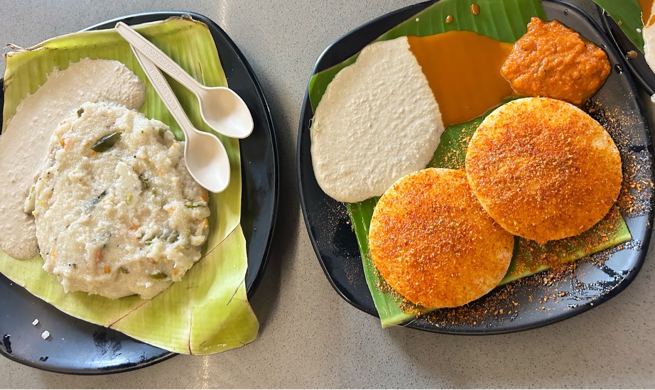Ghee Karam Podi Idli at Babai Tiffins, HSR Layout