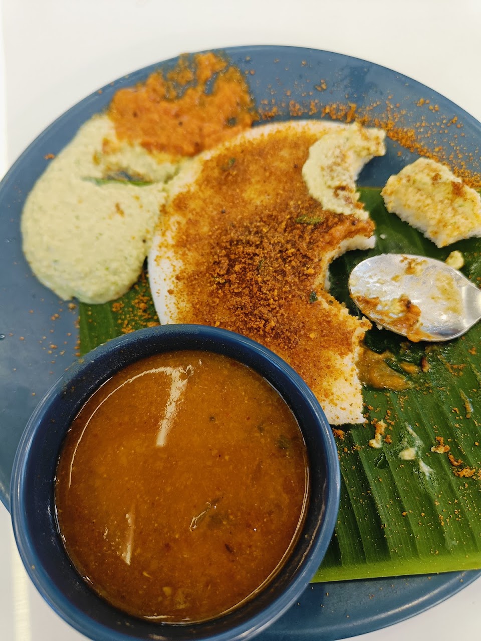 Ghee Pudi Idli at Café Amudham Restaurant Koramangala