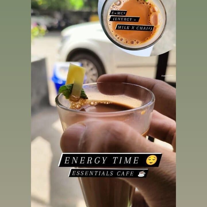 Tea at Essentials Cafe