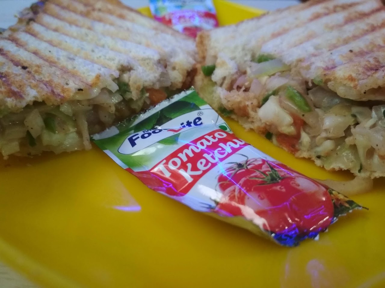 Paneer Club Sandwich at Jaipur Cafe (Rajasthani/ North Indian Cuisine)