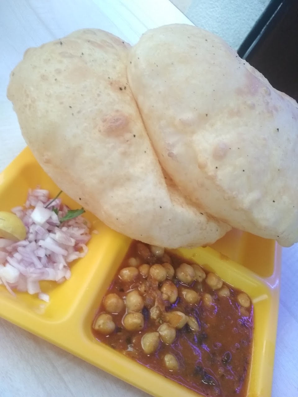 Chole Bhature at Jaipur Cafe (Rajasthani/ North Indian Cuisine)