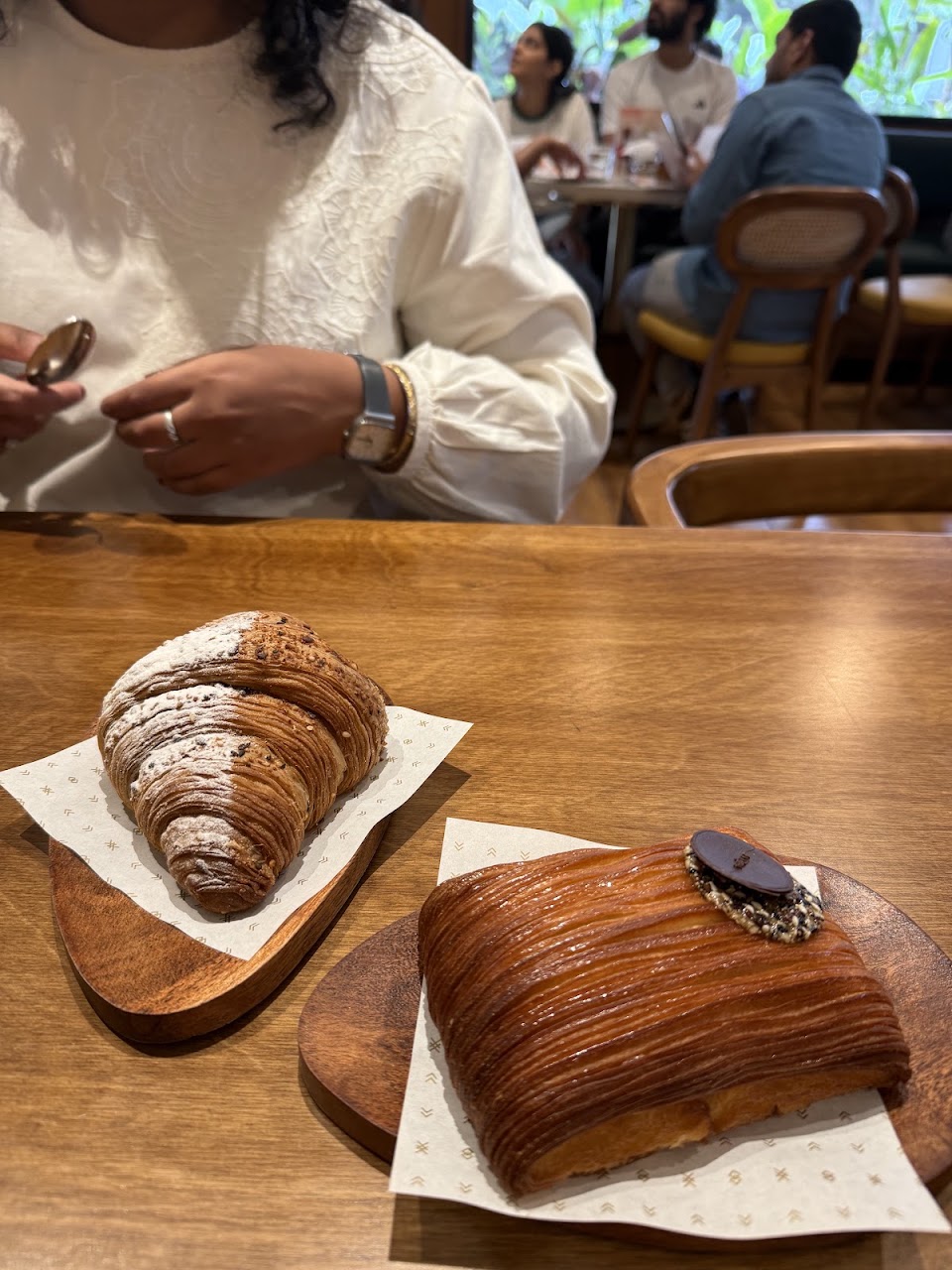 Croissant Sandwich at Lavonne Café