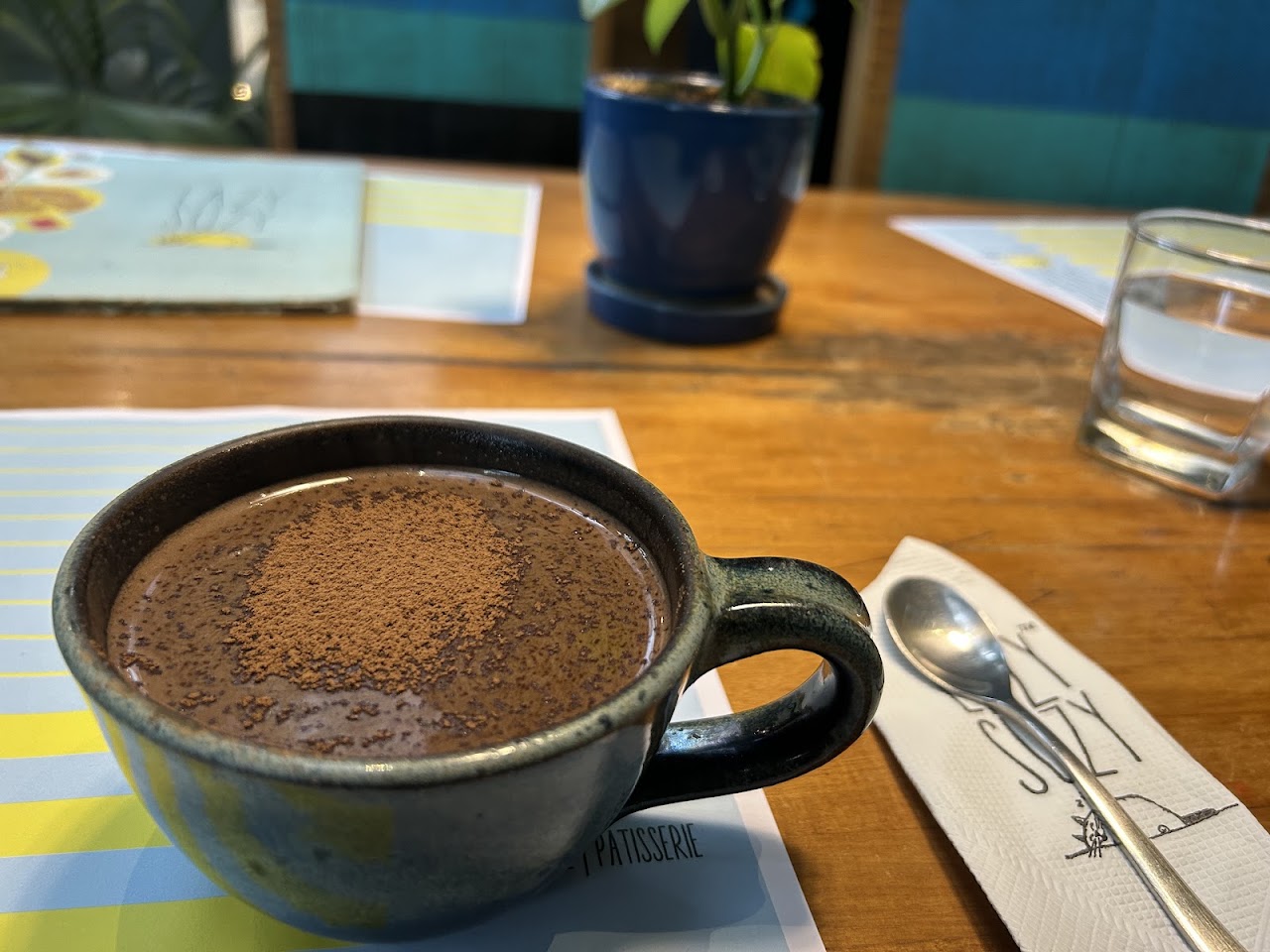 Hot Chocolate at Lazy Suzy