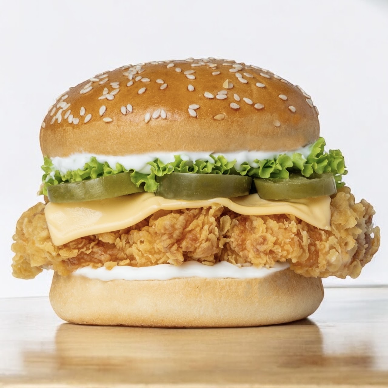 Burger at Leon's Burgers & Wings Koramangala