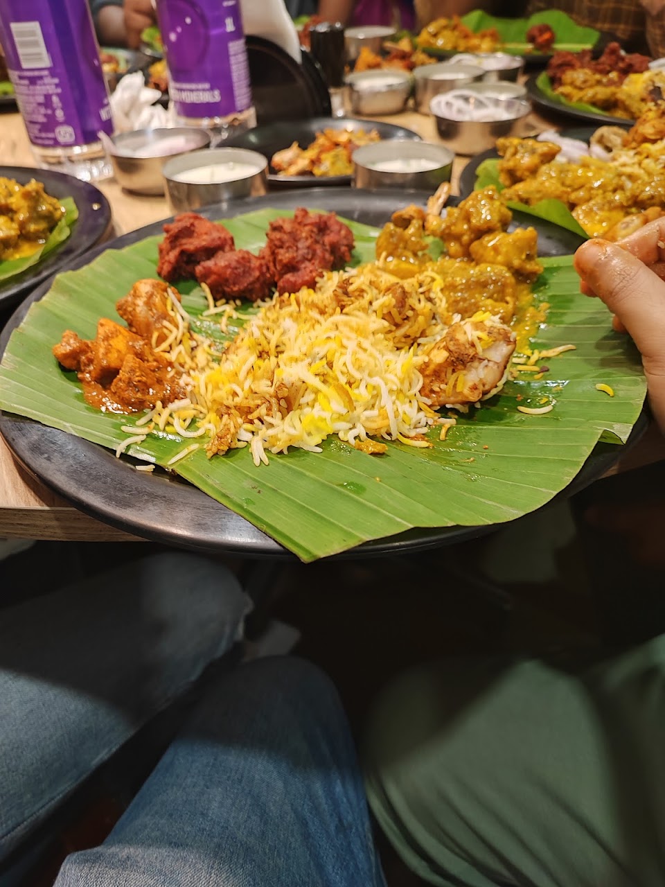 Hyderabadi Biryani at Mirchi Maharaj