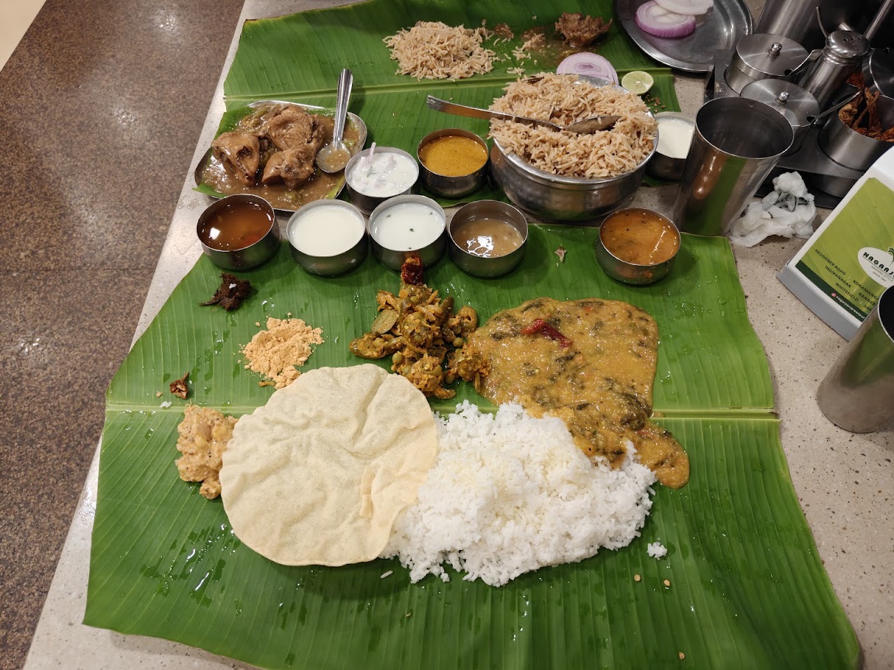 Veg Meals at Nagarjuna Restaurant Since 1984 - Indiranagar