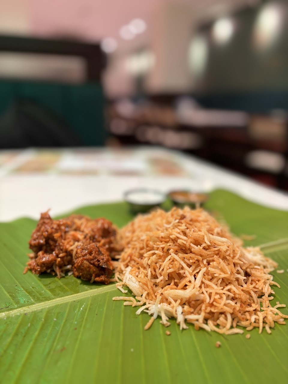 Nati Style Chicken Biryani at Nandhana Palace - Andhra Style Restaurant - Koramangala
