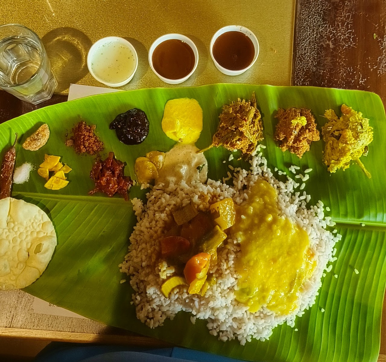 Kerala Meals at No.10 Fort Cochin - Seafood Restaurant in Marathahalli, Bangalore