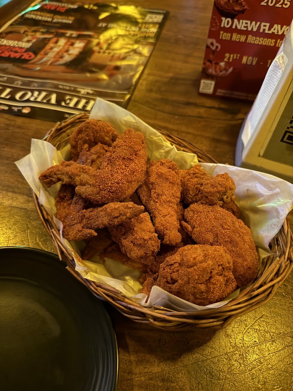 Chicken Wings at Plan B x Hangover XL Koramangala