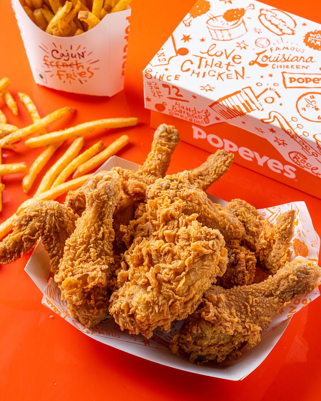 Fried Chicken at Popeyes - Famous Louisiana Chicken