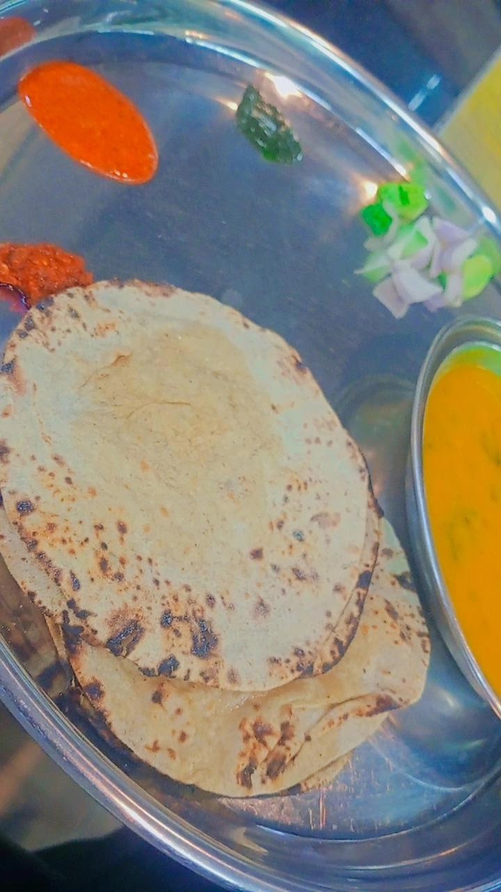 Dal Baati at Rajwada rajasthani thali