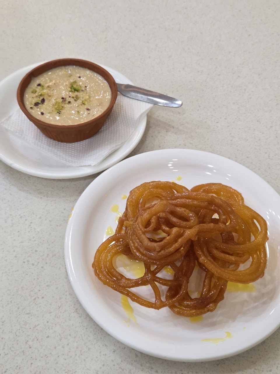 Jalebi at Shubh Sweets Savouries Chaats