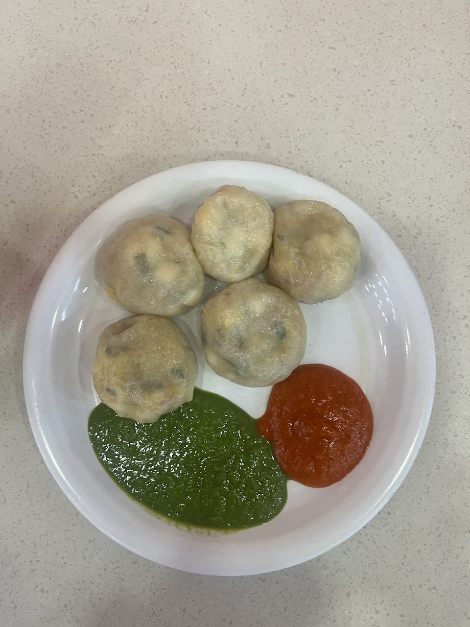 Momos at Shubh Sweets Savouries Chaats