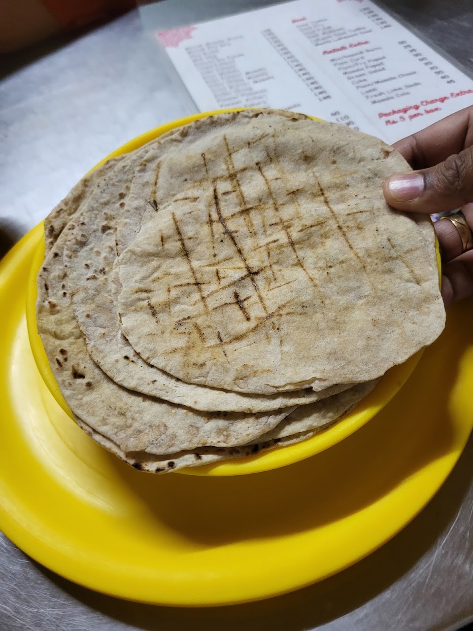 Paneer at Tawa Ghar ka