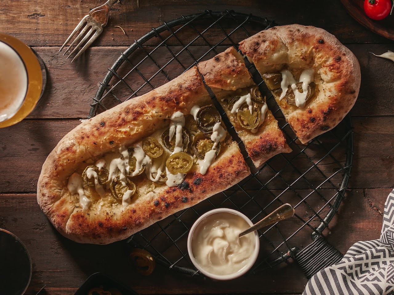 Garlic Bread at The Pizza Bakery - Indiranagar