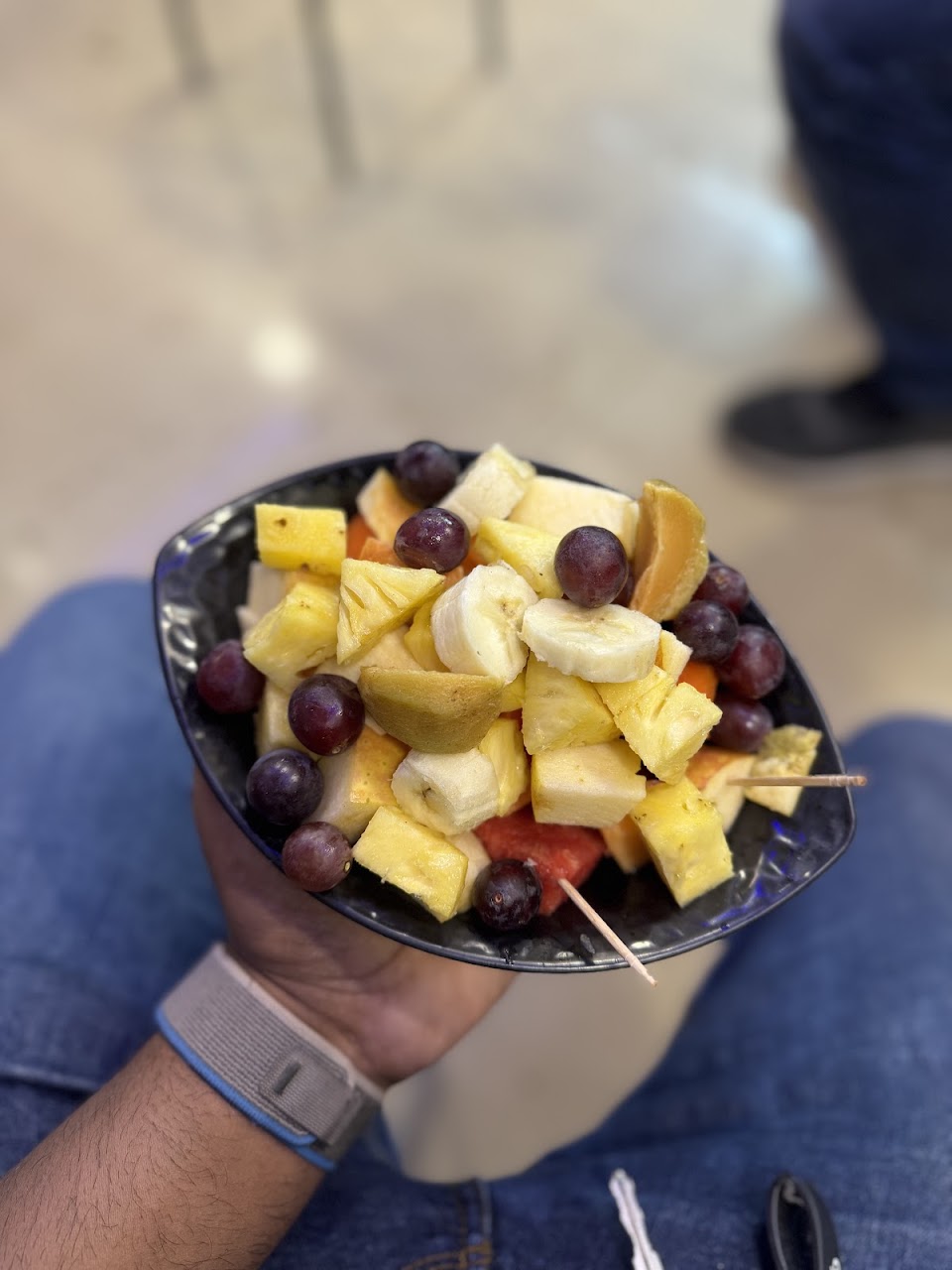 Fruit Salad at The Shresta Cafe