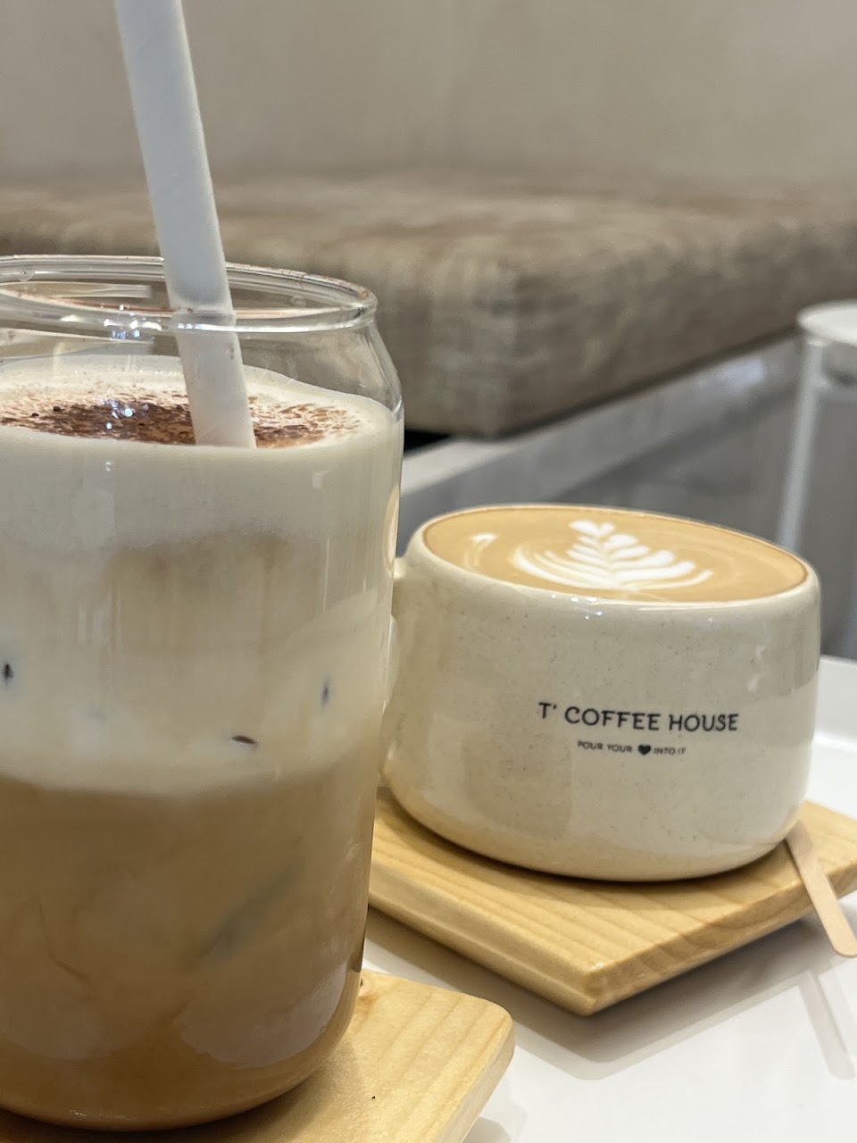 Tiramisu Latte at Twilight - T’ COFFEE HOUSE